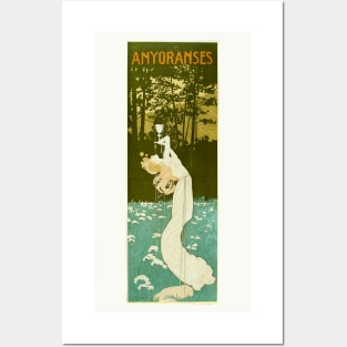 Anyoranses, Alexandre de Riquer, 1901 Posters and Art